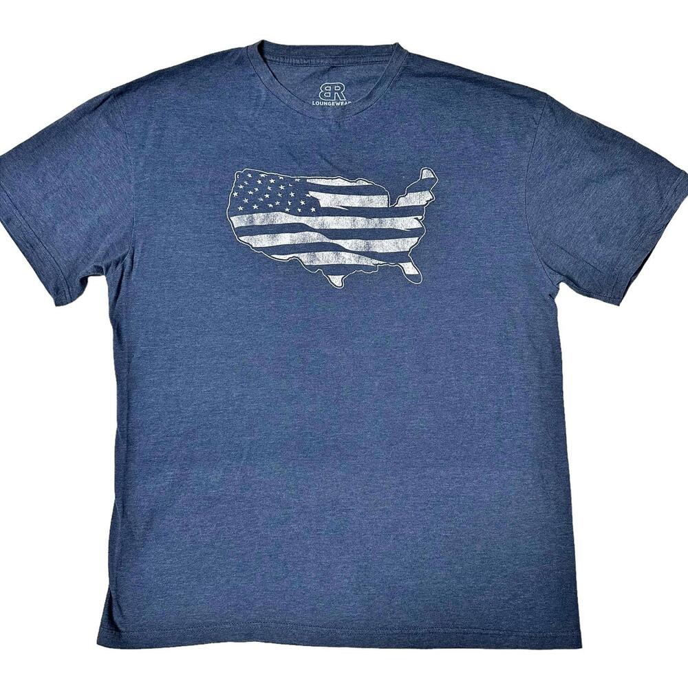 BR Loungewear American Flag SS Graphic T-Shirt Men’s XL
